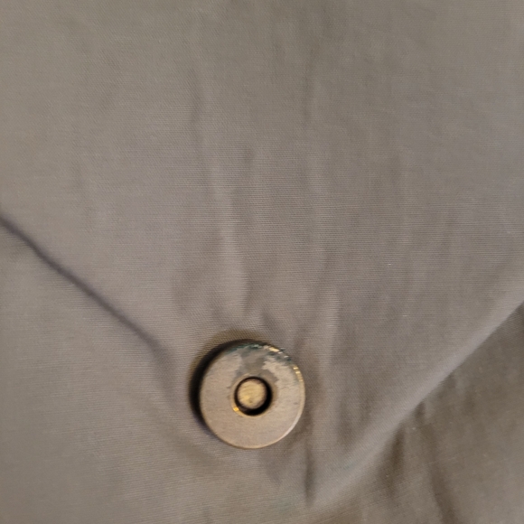 R.Riveter Shoulder Purse Canvas Leather - Picture 9 of 16